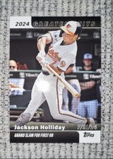 2025 Topps Series 1 - 2024 Greatest Hits Jackson Holliday #GH-11