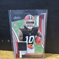 2025 Panini Absolute - Rookie Materials Quinshon Judkins #ARM-QJS (MEM, RC)