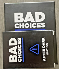 BAD CHOICES Party Game  After Dark Edition Set - Hilarious Adult Card Game NEW