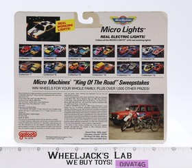 Micro Lights Collection #1 Micro Machines Galoob 1989 Vintage MOSC