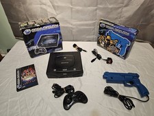 Sega Saturn Model 2 Console Bundle Boxed with Game + Gun
