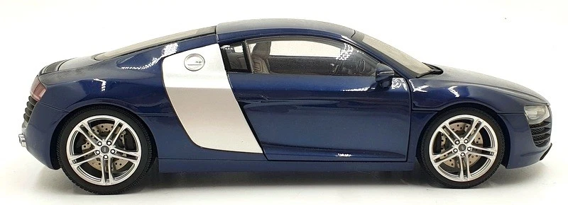 Kyosho escala 1/18 diecast 385148 - Audi R8 azul azabache Foto 4 de 4
