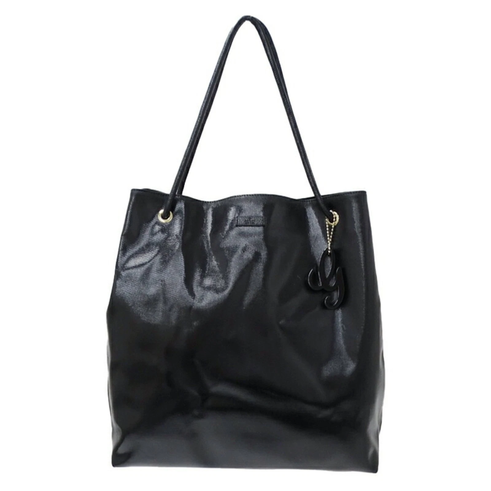GUCCI Borsa donna tote bag rivestita in tela nera 257271 tracolla GZl1834d