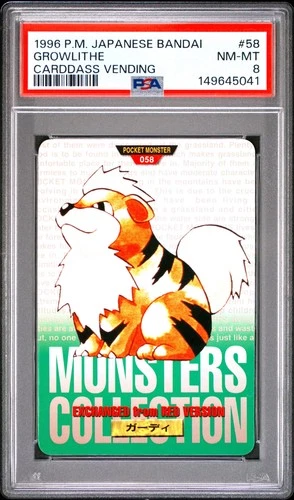 Growlithe PSA 8