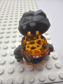 Lego Firerox Rock Monster Minifigure Trans-Orange / Gray Power Miners 8960 Pm002