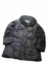 Larry Levine Down Padded Ladies Jacket Black Sz S Used Soft Collar