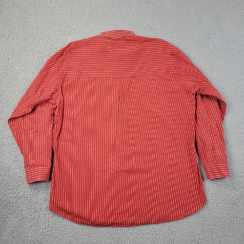 Acorn by Bob Goldfeder Shirt Mens Large Red Check Button Up Long Sleeve - Picture 2 of 12