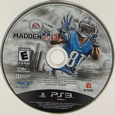 Madden NFL 13 PS3 Sony PlayStation 3 - Disc Only