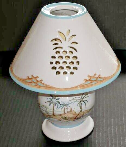 Lenox British Colonial Candle Lamp Chuck Fischer TWO NIB tealite ak votive - Picture 5 of 22
