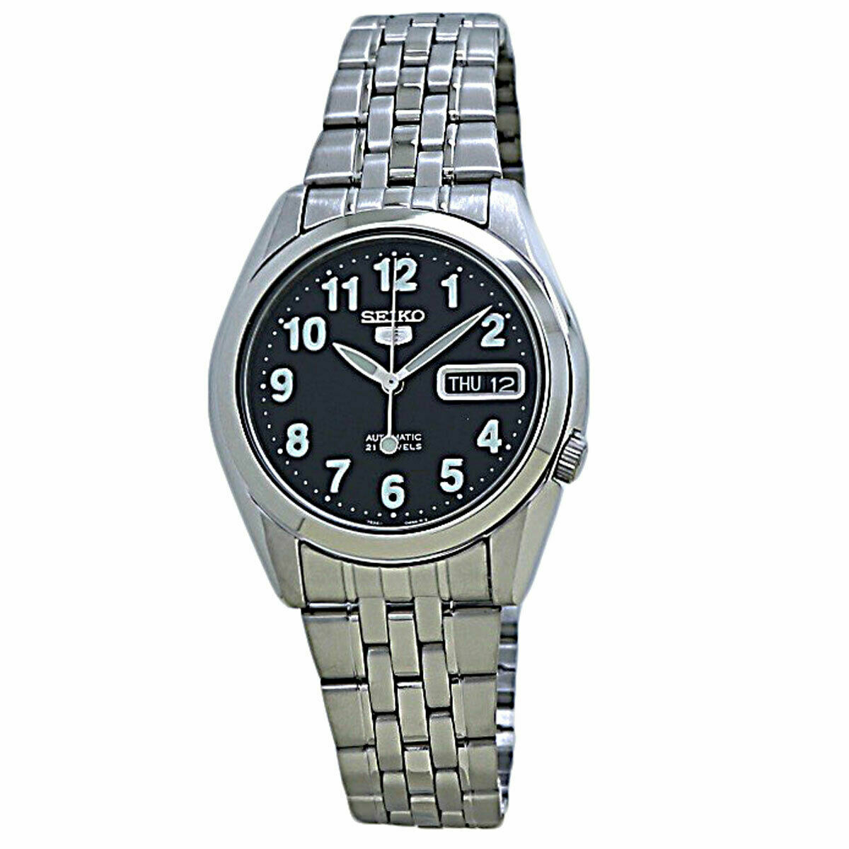 Seiko 5 Sports Men's Black Watch - SNK381 for sale online | eBay