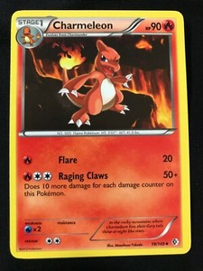 Pokemon Card 2012 Charmeleon 19/149 Boundaries Crossed Mint! Black & White
