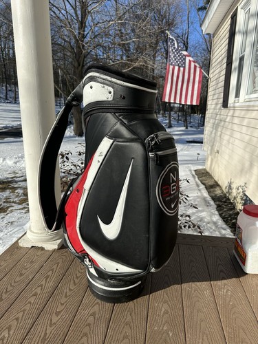 Used Nike Leather Staff NG360 Mens Cart Bag - Picture 2 of 3
