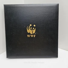 Vintage WWF World Wildlife Fund Stamp Collection First Day Covers Binder EUC
