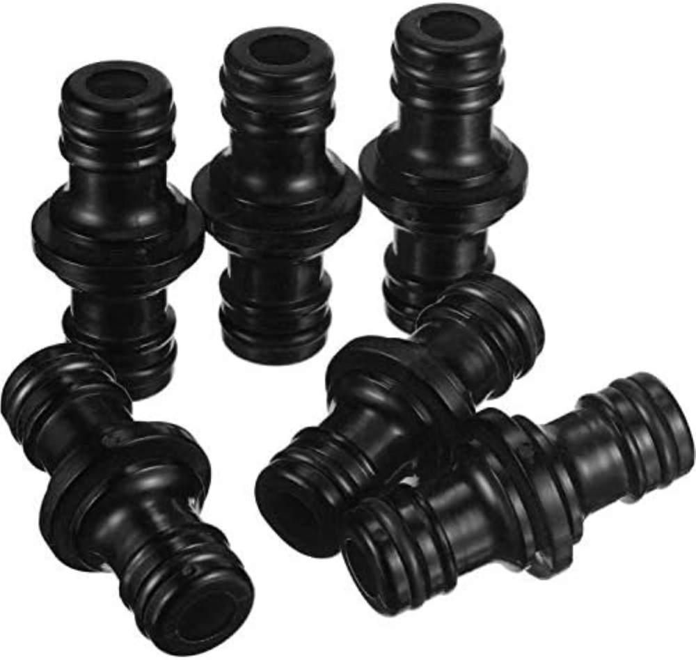 Tubo Flessibile per unire Il Tubo da Giardino,Double Male Hose Connector,Doppio