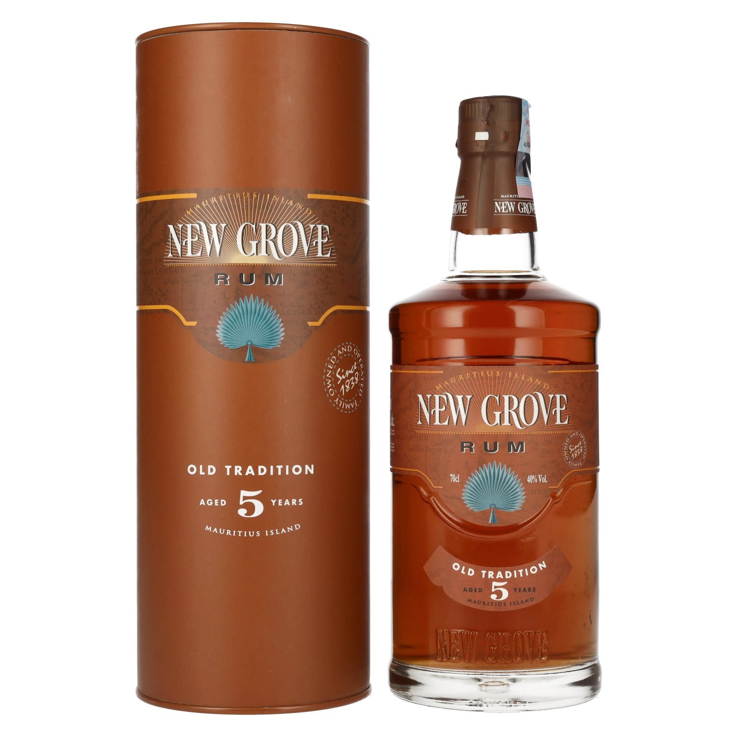 New Grove Old Tradition 5 Years Old Mauritius Island Rum