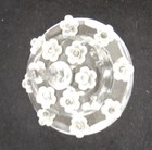 SWAROVSKI Crystal 1987-1992 5 Year Anniversary 2" Birthday Cake Figurine w/BOX — photo 3