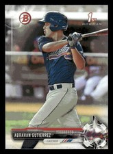 2017 Bowman #BP78 Abrahan Gutierrez Prospects