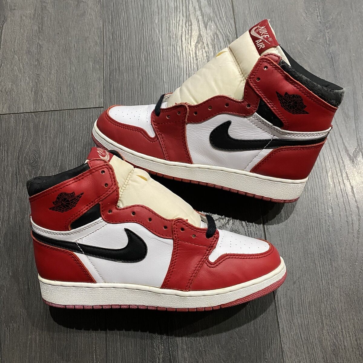 1994 Chicago Nike Air Jordan 1 Size 5.5y | eBay 1994 Chicago Nike Air Jordan 1 Size 5.5y | eBay