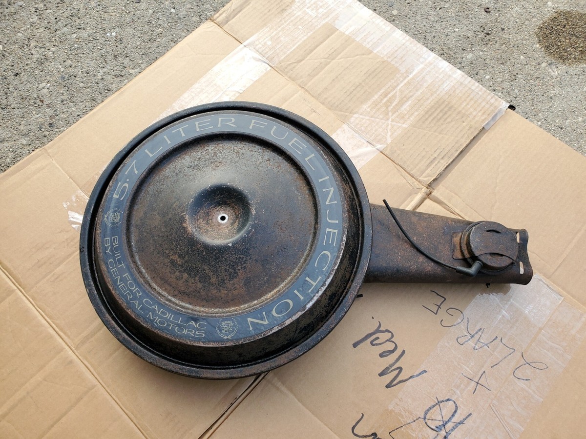 1990 1991 1992 Cadillac Brougham 5.7 Liter 350 Air Cleaner