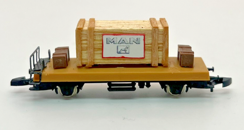 Z Scale Marklin 8803 BR24 4x Custom Freight Cars Custom Wood Case - Picture 12 of 18