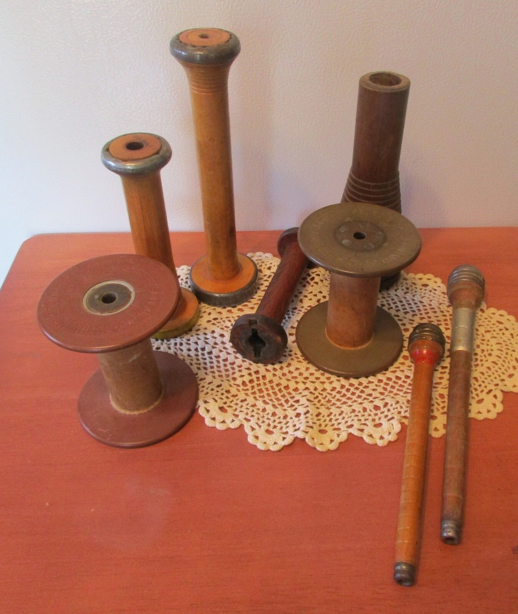 Vintage Style Wooden Spools Vintage Style Wooden Spools