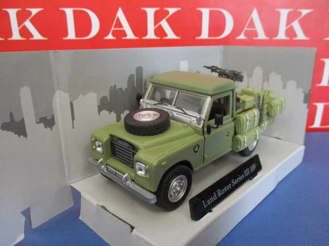 Die cast 1/43 Modellino Auto Land Rover Serie III 109 Pick Up militare Cararama - Immagine 2 di 4