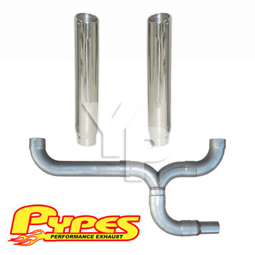 6" Slant Double Stack Stainless Pypes Exhaust Kit Dodge 2500 3500 Diesel Truck - Picture 1 of 1