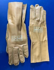 US NAVY Bu AERO TYPE B-3A LEATHER FLYING GLOVES-SIZE LARGE