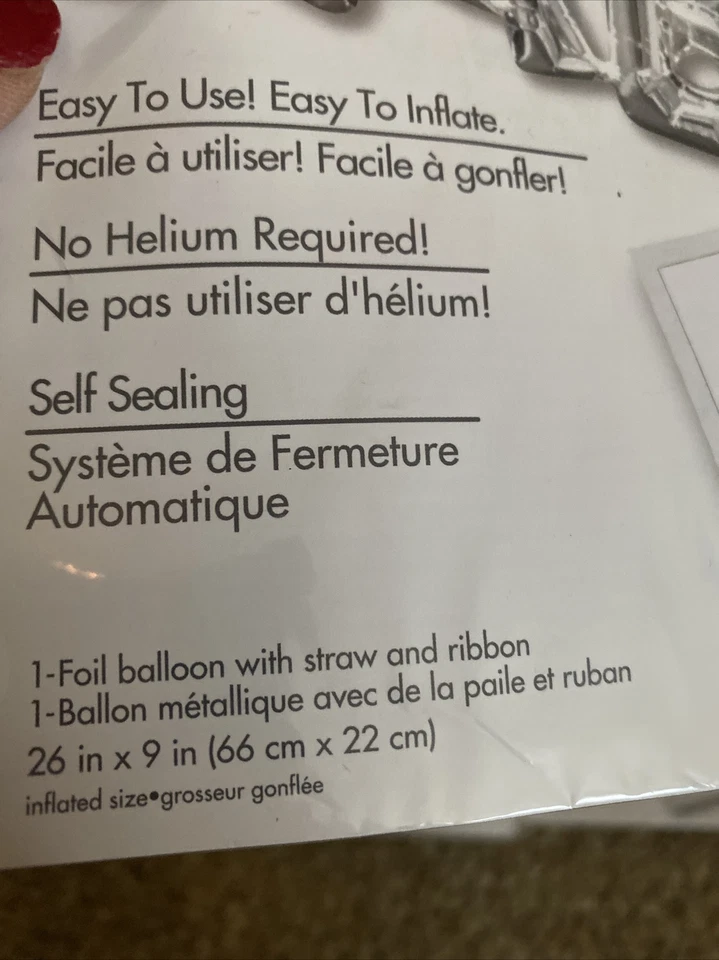Lote de Globos Plateados para Fiesta Bebé Lámina Bebé Letra Globos Baby Shower SIN Helio Foto 3 de 4