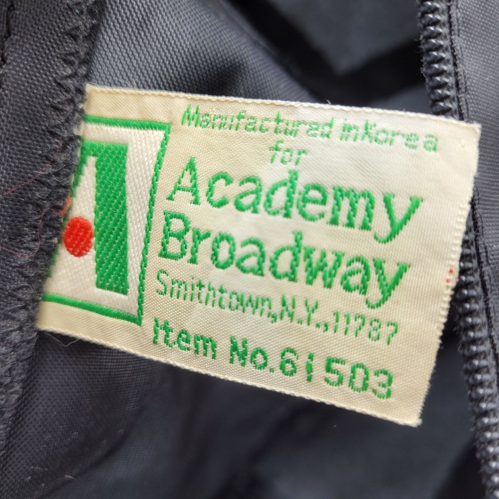 Vintage 80s Academy Broadway HIP POCKET Smithtown, NY Small Medium Fanny Pack