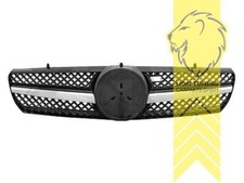 Sportgrill Kühlergrill für Mercedes Benz SL C215 chrom schwarz 