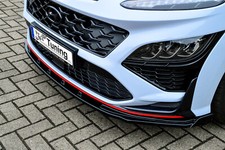 Sonderaktion Frontspoiler Cuplippe Splitter mit Wing aus ABS für Hyundai Kona N