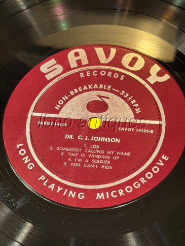 RARE 1st pressing -Dr. C.J. Johnson Presents..The Old Time Song Service. GOSPEL - Picture 4 of 6