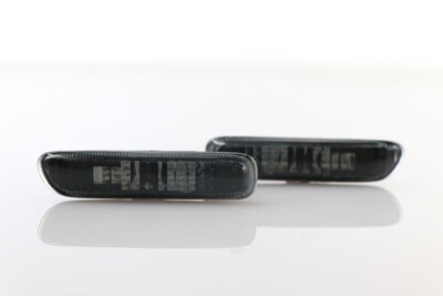 Crystal Style SMOKE Fender Side Marker For 99-01 BMW 3 Series E46 Sedan Wagon