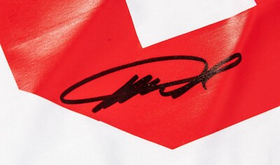 KAKA,SIGNED 2007-08 AC MILAN CHAMPIONS LEAGUE AWAY SS MATCH UN WORN