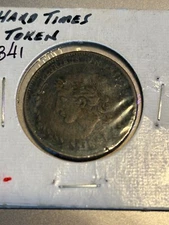 1841 HARD TIME TOKEN Liberty -  12 Stars, XXF-AU