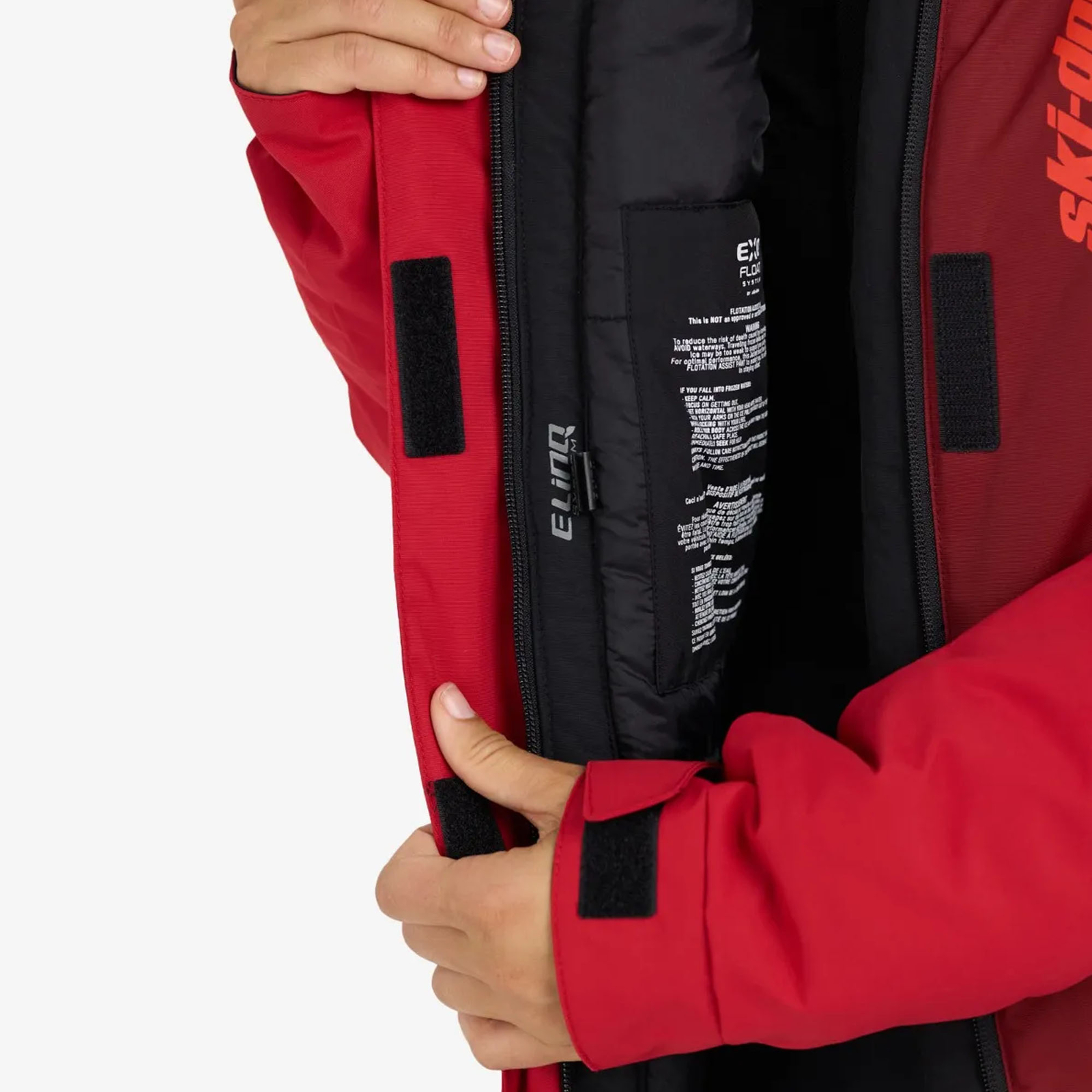 SkiDoo Womens Vasa Snowmobile Jacket Insulated Flotation Assistance