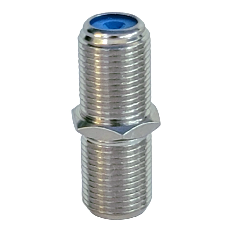 RG6 RG59 Female to Female Coax Coupler 3 GHz F-Type F81 Barrel Coax Adapter LOT - Image 2 of 4