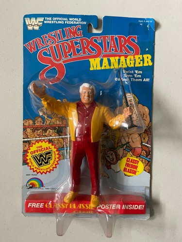 WWF LJN WRESTLING SUPERSTARS CLASSY FREDDIE BLASSI...