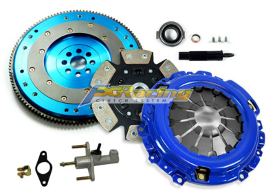 FX STAGE 3 CLUTCH KIT+6061 ALUMINUM FLYWHEEL+HD MASTER CYL fits 02-06 RSX TYPE-S
