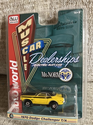 Auto World Thunderjet Mr. Norm's 1970 Dodge Challenger T/A HO Scale Slot Car - Picture 6 of 6