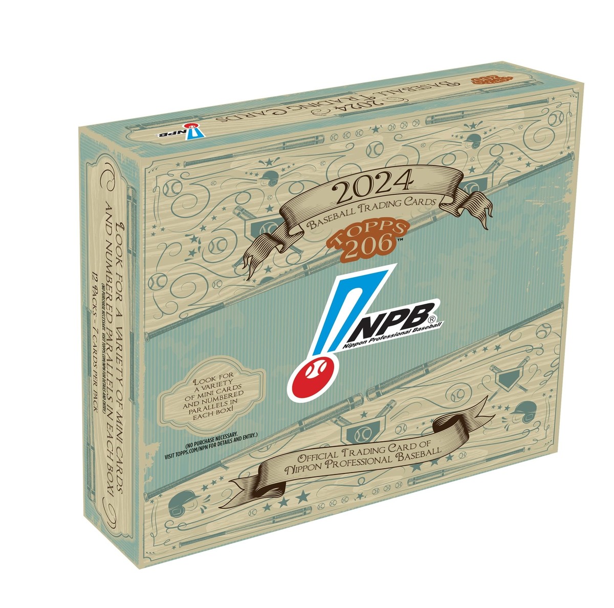 Topps 2024 NPB 206 Baseball Card Box Factory Sealed