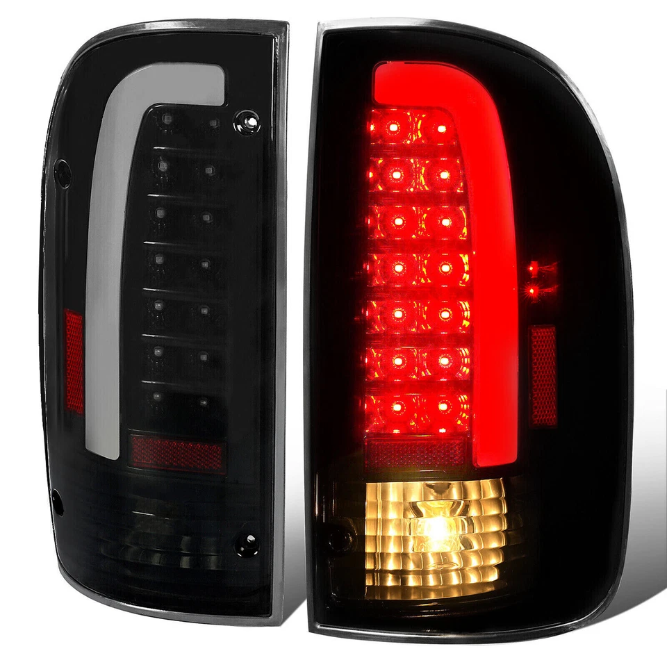Luces traseras LED de repuesto de humo para conductor y pasajero Toyota Tacoma 1995-2000 Foto 4 de 4
