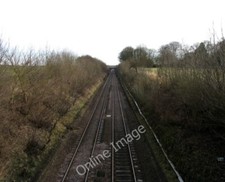 Photo 6x4 Midland Main Line towards Kettering Rothwell/SP8181  c2010