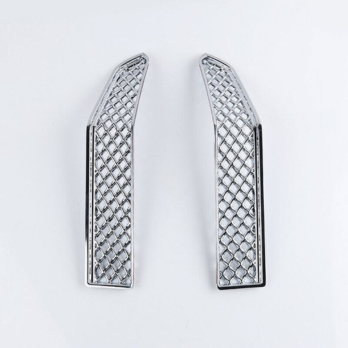 ABS Chrome Front Side Grille Lower Bumper Cover Trim For Toyota Prado 2018-2021 - Picture 9 of 9