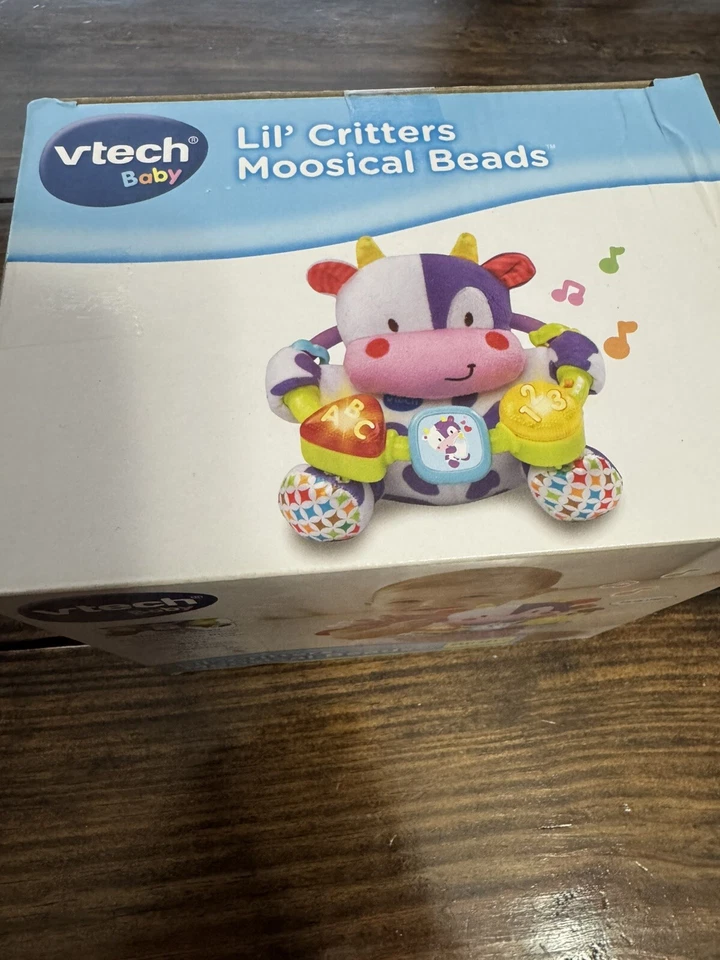 Contas musgosicas Baby Lil' Critters, roxas NOVAS - Imagem 2 de 2