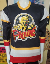 VTG Pee Dee Pride ECHL Sewn Hockey Jersey Youth Large XL NEW NWT Defunct