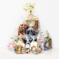 KoberrLi Zellophanbeutel Transparent – 22,9 X 50,8 Cm, 10 Stück Für Geschenkkörbe