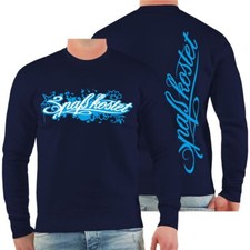 Herren Pullover Sweatshirt Marke Spass kostet SKYBLUE Label Merch INK Trend new