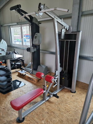 BH Fitness L550 Latzug Ruder Maschine Lat Pull Rowing Kraft Station Gerät Gym
